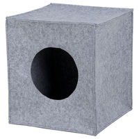 Produktbild von Trixie Katzenhöhle Anton aus Filz Grau L 37 x B 33 x H 33 cm