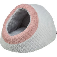 Produktbild von Trixie Katzenhöhle Kaline Mio Katzenbett aus Plüsch mit herausnehmbarem Wendekissen 35 x 26 x 41 cm