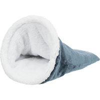 Produktbild von Trixie Katzenhöhle Paul Kuschelsack blau weiß aus Polyester Größe L
