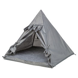 Produktbild von Trixie Katzenhöhle Tipi Samoa grau aus Polyester Maße 55 x 50 x 55 cm