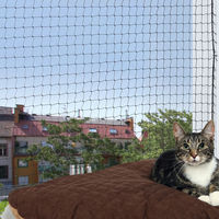 Produktbild von Trixie Katzennetz aus Kunststoff in Schwarz 3 x 2 m - 6 m
