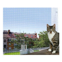 Produktbild von Trixie Katzennetz transparent aus Kunststoff 4 x 3 m - 12 m