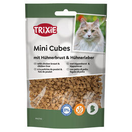 Trixie Katzensnack Mini Cubes Huhn und Leber 50 g – Bild 1 von 10