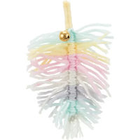 Produktbild von Trixie Katzenspielzeug 4er-Set Federn mit Glöckchen aus Polyester bunt