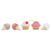 Produktbild von Trixie Katzenspielzeug Eis und Cupcake aus Plüsch mit Catnip