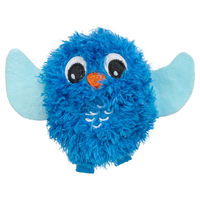 Produktbild von Trixie Katzenspielzeug Eule aus Plüsch mit Catnip in Blau 9 cm