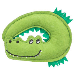 Produktbild von Trixie Katzenspielzeug Krokodil aus Filz mit Catnip in Grün