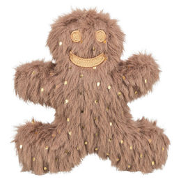 Produktbild von Trixie Katzenspielzeug Lebkuchenmann aus Plüsch mit Catnip in Braun