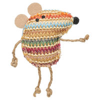 Produktbild von Trixie Katzenspielzeug Maus aus buntem Polyester