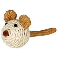 Produktbild von Trixie Katzenspielzeug Maus aus Papiergarn in Naturfarben - 1 Stk.