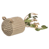 Produktbild von Trixie Katzenspielzeug Maus aus Pappe und Hanf in Braun und Beige - 12 cm