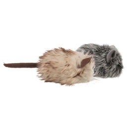 Trixie Katzenspielzeug Maus aus Plüsch mit Catnip für alle Altersstufen - 30 x 9 cm – Bild 1 von 2