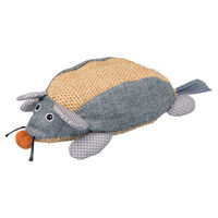 Produktbild von Trixie Katzenspielzeug Maus XXL aus Sisal und Stoff mit Katzenminze 30 cm Natur/Grau - 30 cm