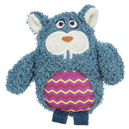 Trixie Katzenspielzeug Monster aus Plüsch mit Catnip in Blau – Bild 1 von 4