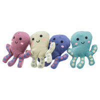 Produktbild von Trixie Katzenspielzeug Oktopus aus Plüsch mit Catnip bunt