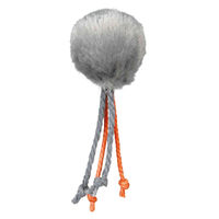 Produktbild von Trixie Katzenspielzeug Plüschbälle mit Band bunt 10 Stück - 5 cm