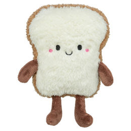 Produktbild von Trixie Katzenspielzeug Toast XXL aus Plüsch mit Katzenminze in Beige
