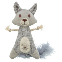 Produktbild von Trixie Katzenspielzeug Waschbär XXL aus Plüsch mit Catnip in Bunt und Grau - 1 Stk.