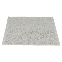 Trixie Katzenstreuauffangmatte aus Kunststoff Grau 37x45 cm – Bild 1 von 2