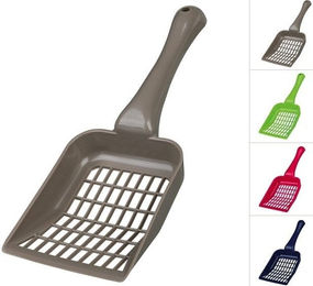 Trixie Katzenstreuschaufel aus Kunststoff in Blau Größe M – Bild 1 von 2