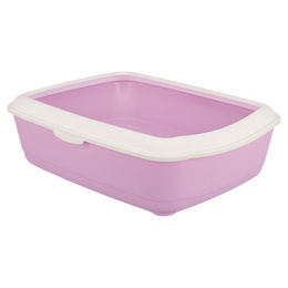 Trixie Katzentoilette Classic offene Schalentoilette aus Kunststoff in Rosa – Bild 1 von 1