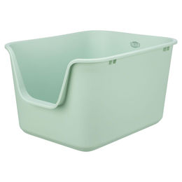 Trixie Katzentoilette Pavo offene Schalentoilette aus Kunststoff grün 44 x 32 x 55 cm – Bild 1 von 1