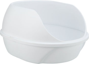 Produktbild von Trixie Katzentoilette Simao XL Offene Schalentoilette aus Kunststoff Weiß