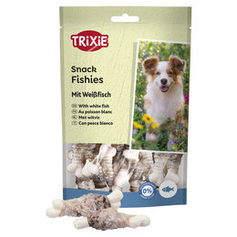Produktbild von Trixie Kauknochen Light mit Fisch 100 g - 6 x 100 g
