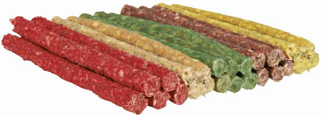 Trixie Kaurollen Mix Hundesnacks Rind glutenfrei und ohne Zucker 100 Stück – Bild 1 von 2