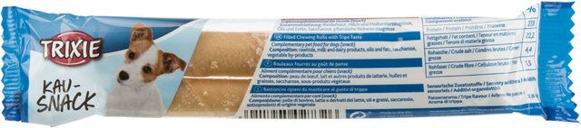Produktbild von Trixie Kausnack Gefüllte Kaurollen mit Pansengeschmack Rind Glutenfrei 48 Stück - 24 x 2 Stk.