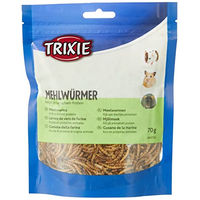 Produktbild von Trixie Kausnack Getrocknete Mehlwürmer für Reptilien 70 g - 70 g
