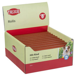 Produktbild von Trixie Kausnack Kaustangen Rind & Reis ohne Zucker 50 Stück - 50 x 65 g