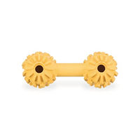 Produktbild von Trixie Kauspielzeug Hundehantel aus Naturkautschuk Gelb - 17 cm