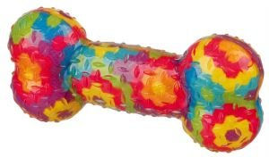 Trixie Kauspielzeug Knochen aus TPR bunt 17 cm - 17 cm – Bild 1 von 7