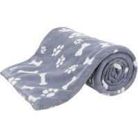 Produktbild von Trixie Kenny Hundedecke aus Plüsch Blau Größe L 150 x 100 cm - 150 cm