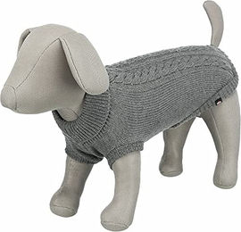 Produktbild von Trixie Kenton Hundepullover aus Wolle Grau Größe S 33 cm - 1 Stk.