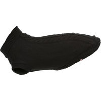 Produktbild von TRIXIE Kenton Hundepullover aus Wolle Schwarz Größe L 60 cm