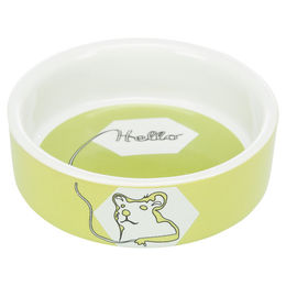 Trixie Keramik Futternapf für Hamster und Kaninchen in Grün 90 ml - 90 ml – Bild 1 von 2
