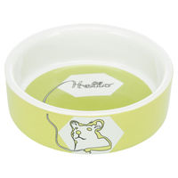 Produktbild von Trixie Keramik Futternapf für Hamster und Kaninchen in Grün 90 ml - 90 ml
