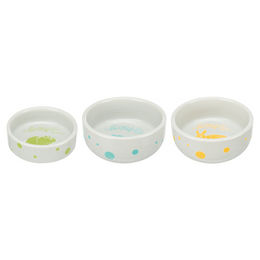 Trixie Keramik-Futternapf für Kaninchen bunt 250 ml - 250 ml – Bild 1 von 4