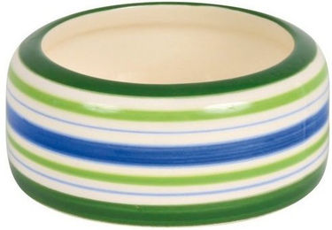 Trixie Keramik-Futternapf für Kaninchen und Zwerghamster 500 ml bunt - 500 ml – Bild 1 von 5