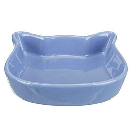 Trixie Keramik-Futternapf für Katzen mit Katzenkopf Design 0,25 L Bunt - 0,25 l – Bild 1 von 4