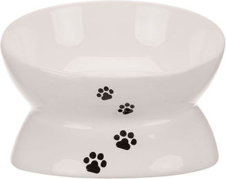 Produktbild von Trixie Keramik Futternapf für Katzen Weiß 150 ml Erhöht für Gelenkschonung - 150 ml