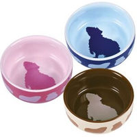 Produktbild von Trixie Keramik-Futternapf für Meerschweinchen bunt 250 ml - 250 ml