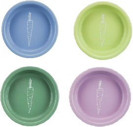 Trixie Keramik-Futternapf für Nagetiere in Karotten-Design 200 ml - 200 ml – Bild 1 von 2