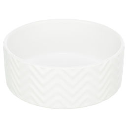Produktbild von Trixie Keramik-Futternapf Weiß - 0,9 l