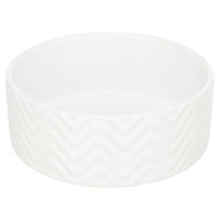 Produktbild von Trixie Keramik-Futternapf Weiß - 0,9 l
