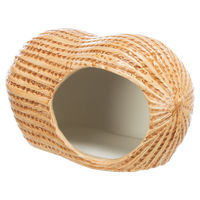 Produktbild von Trixie Keramikhaus Erdnuss Nagerunterschlupf für Hamster und Mäuse in Braun und Beige