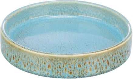 Trixie Keramiknapf für Katzen in Blau mit 250 ml Fassungsvermögen und 15 cm Durchmesser - 0,25 l – Bild 1 von 2