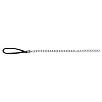 Produktbild von Trixie Kettenleine aus Metall mit Nylon-Handschlaufe Schwarz 1m/3mm - 1 m